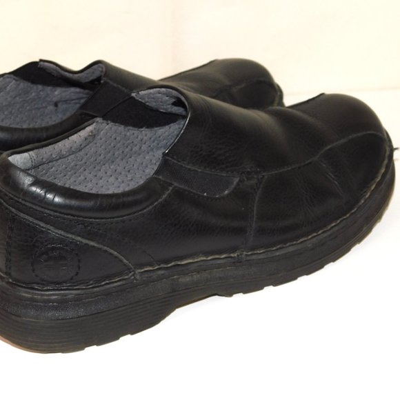 Dr. Marten's "Tevin" Black Leather Slip On Loafers Casual Oxford Unisex - Picture 5 of 11